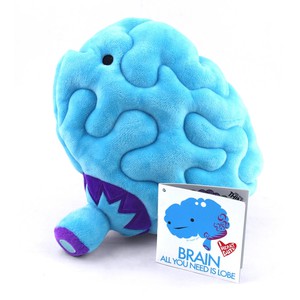 Knuffel brein - All you need is lobe from Fairy Positron