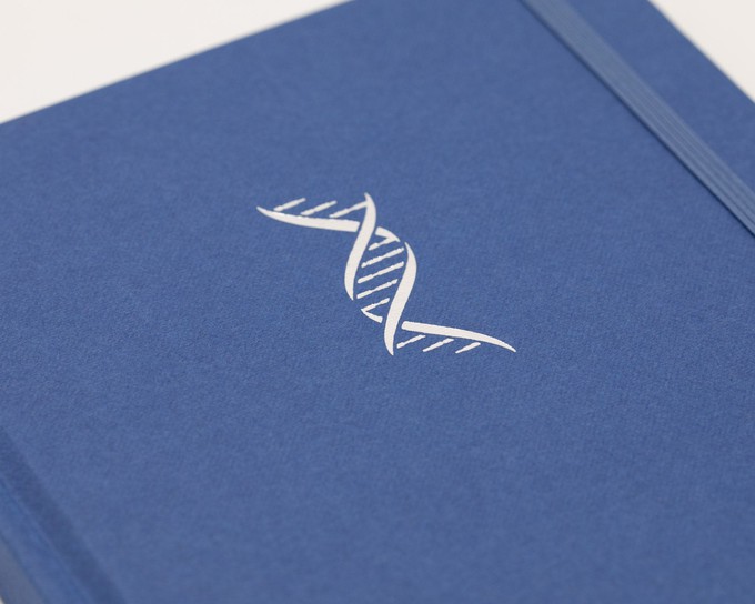 Notitieboekje genetica & DNA (A5/dotted lines) from Fairy Positron