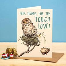 Mother's Day greeting card "Tough love" from Fairy Positron