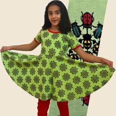 Dress + leggings beetle mandala via Fairy Positron