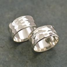 Silver ring "hammertime" (wide) from Fairy Positron