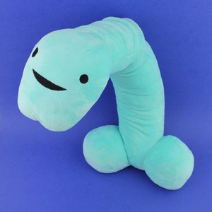 Knuffel/nekkussen penis met voorhuidzakje from Fairy Positron
