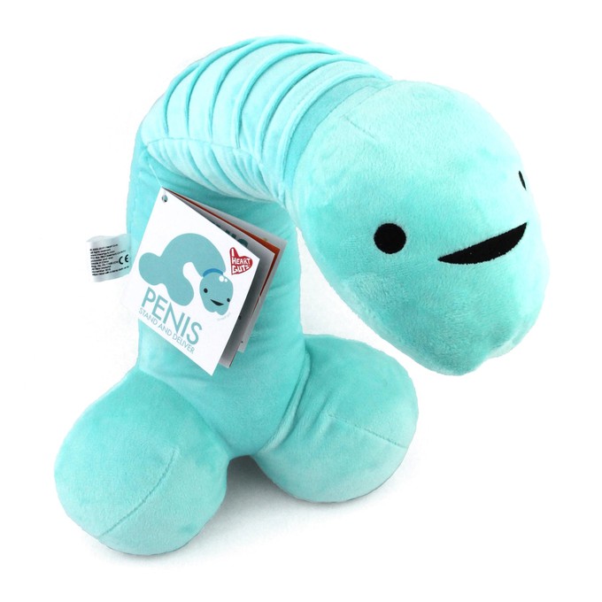 Knuffel/nekkussen penis met voorhuidzakje from Fairy Positron