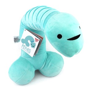Knuffel/nekkussen penis met voorhuidzakje from Fairy Positron