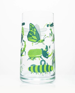 Glas retro insecten from Fairy Positron