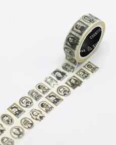 Washi tape Great Beards of Science via Fairy Positron