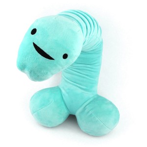 Knuffel/nekkussen penis met voorhuidzakje from Fairy Positron
