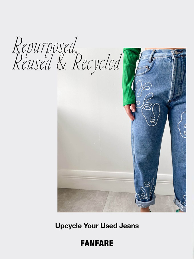 Upcycle Your Used Jeans from Fanfare Label