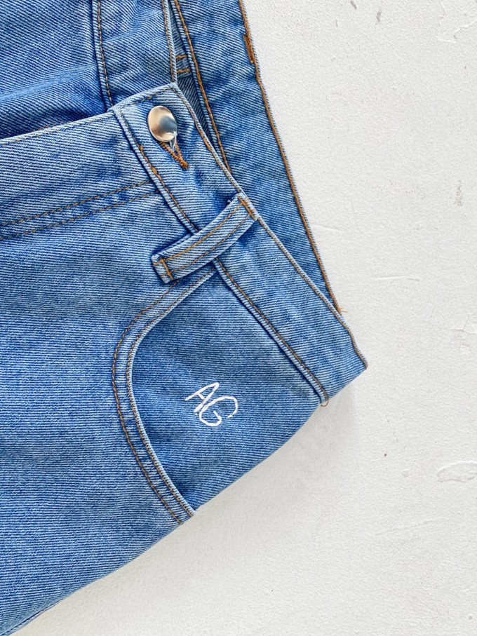 Personalise Fanfare Label Plain Jeans from Fanfare Label