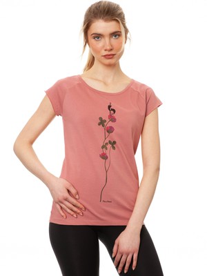 Lucky Clover Cap Sleeve dusty rose from FellHerz T-Shirts - bio, fair & vegan