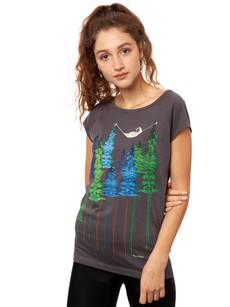 Wood Girl Cap Sleeve castlerock from FellHerz T-Shirts - bio, fair & vegan