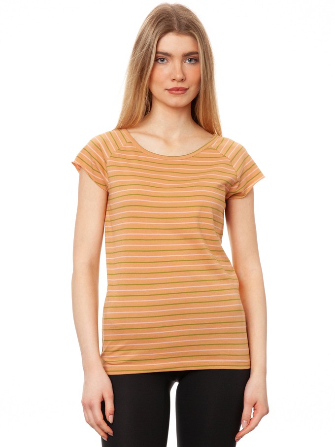 Cap Sleeve triple striped from FellHerz T-Shirts - bio, fair & vegan
