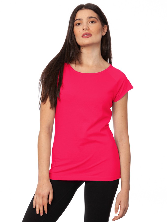 Cap Sleeve fuchsia from FellHerz T-Shirts - bio, fair & vegan