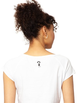 Confetti Girl Cap Sleeve white from FellHerz T-Shirts - bio, fair & vegan