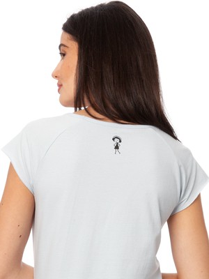 Cap Sleeve sky blue from FellHerz T-Shirts - bio, fair & vegan