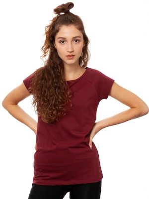 Cap sleeve ruby from FellHerz T-Shirts - bio, fair & vegan