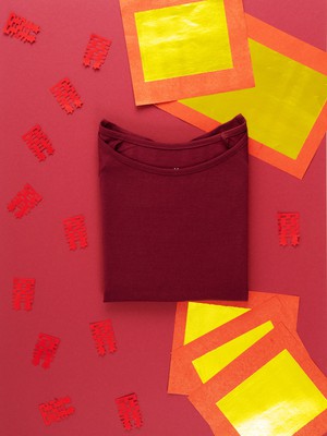 Cap sleeve ruby from FellHerz T-Shirts - bio, fair & vegan