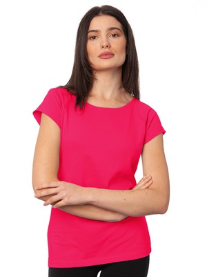 Cap Sleeve fuchsia from FellHerz T-Shirts - bio, fair & vegan