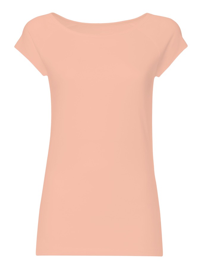 Cap sleeve apricot from FellHerz T-Shirts - bio, fair & vegan
