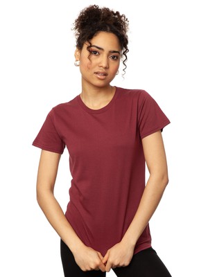 T shirt burgundy from FellHerz T-Shirts - bio, fair & vegan