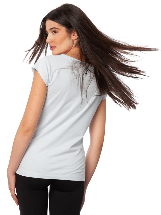 Cap Sleeve sky blue from FellHerz T-Shirts - bio, fair & vegan