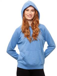 Hoodie Blue melange via FellHerz T-Shirts - bio, fair & vegan