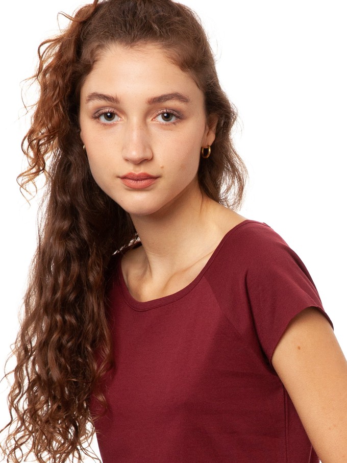 Cap sleeve ruby from FellHerz T-Shirts - bio, fair & vegan