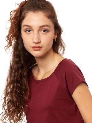 Cap sleeve ruby from FellHerz T-Shirts - bio, fair & vegan