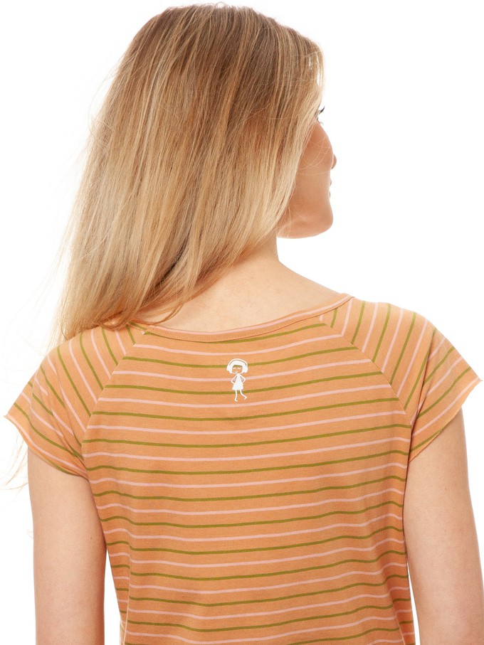 Cap Sleeve triple striped from FellHerz T-Shirts - bio, fair & vegan