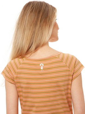 Cap Sleeve triple striped from FellHerz T-Shirts - bio, fair & vegan