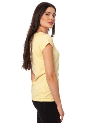 Rainbow Juggleuse Cap Sleeve vanilla from FellHerz T-Shirts - bio, fair & vegan