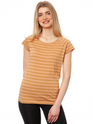 Cap Sleeve triple striped from FellHerz T-Shirts - bio, fair & vegan