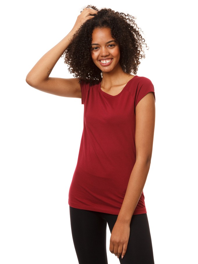 Cap Sleeve ruby from FellHerz T-Shirts - bio, fair & vegan