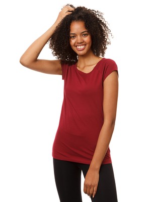 Cap sleeve ruby from FellHerz T-Shirts - bio, fair & vegan