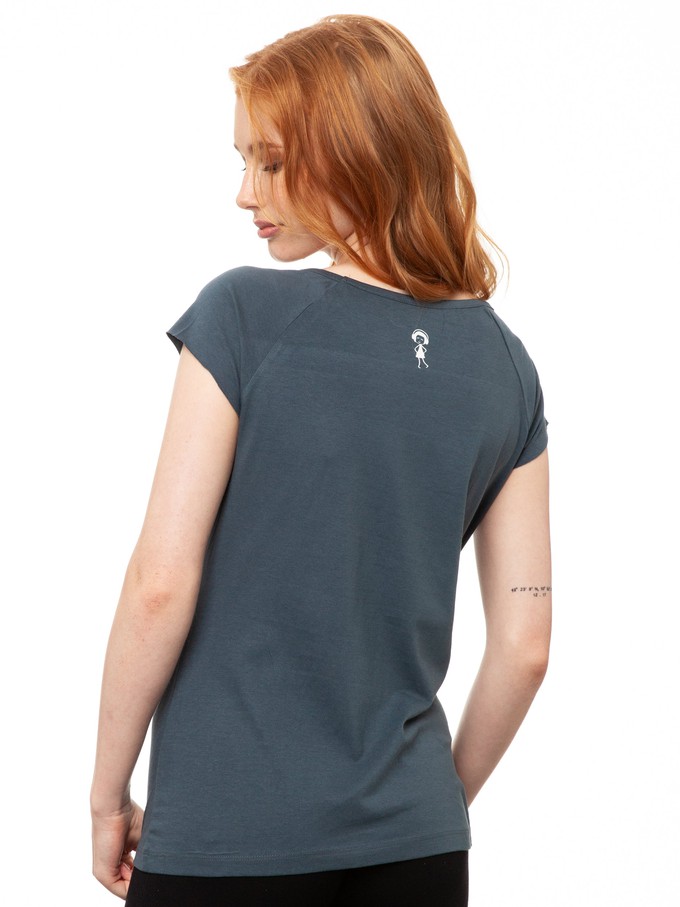 Bicycle Girls Cap Sleeve thundercloud from FellHerz T-Shirts - bio, fair & vegan