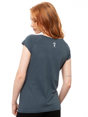 Bicycle Girls Cap Sleeve thundercloud from FellHerz T-Shirts - bio, fair & vegan