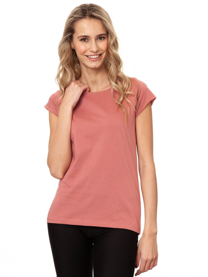 Cap Sleeve dusty rose from FellHerz T-Shirts - bio, fair & vegan