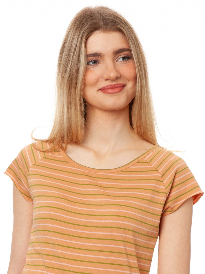 Cap Sleeve triple striped from FellHerz T-Shirts - bio, fair & vegan
