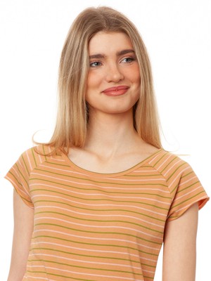 Cap Sleeve triple striped from FellHerz T-Shirts - bio, fair & vegan