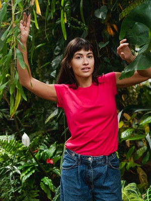 Cap Sleeve fuchsia from FellHerz T-Shirts - bio, fair & vegan