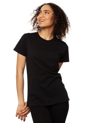 Black t-shirt from FellHerz T-Shirts - bio, fair & vegan