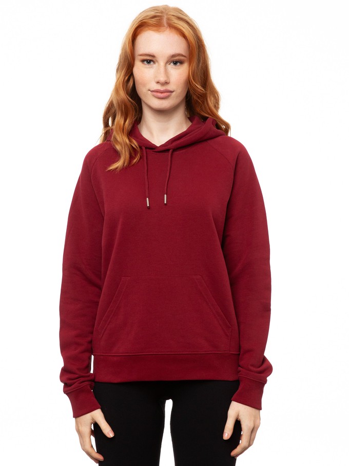 Hoodie Burgundy from FellHerz T-Shirts - bio, fair & vegan