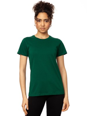 Bottle green t-shirt from FellHerz T-Shirts - bio, fair & vegan