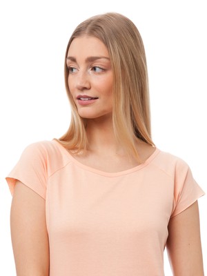 Cap sleeve apricot from FellHerz T-Shirts - bio, fair & vegan