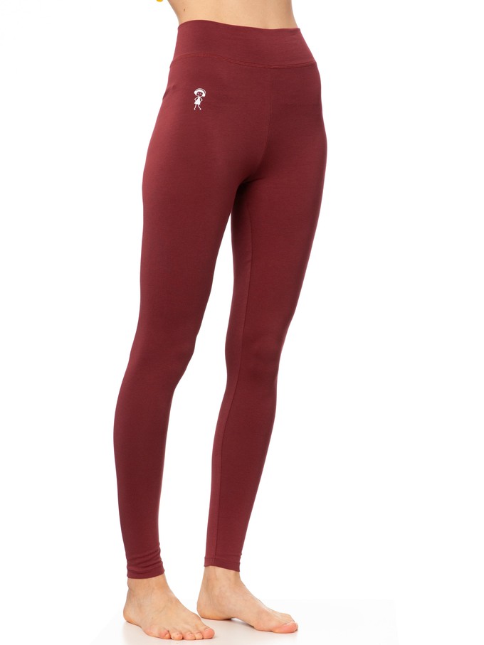 FellHerz leggings burgundy from FellHerz T-Shirts - bio, fair & vegan