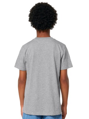 Jungle Kinder T-Shirt grey melange from FellHerz T-Shirts - bio, fair & vegan