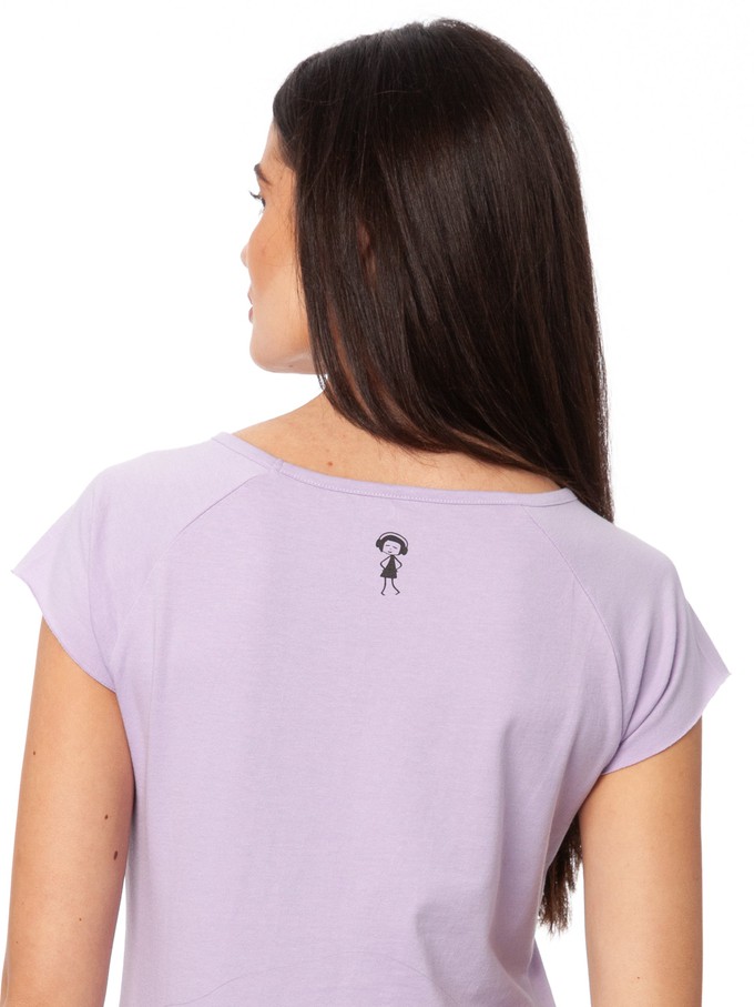 Cap Sleeve lavender from FellHerz T-Shirts - bio, fair & vegan
