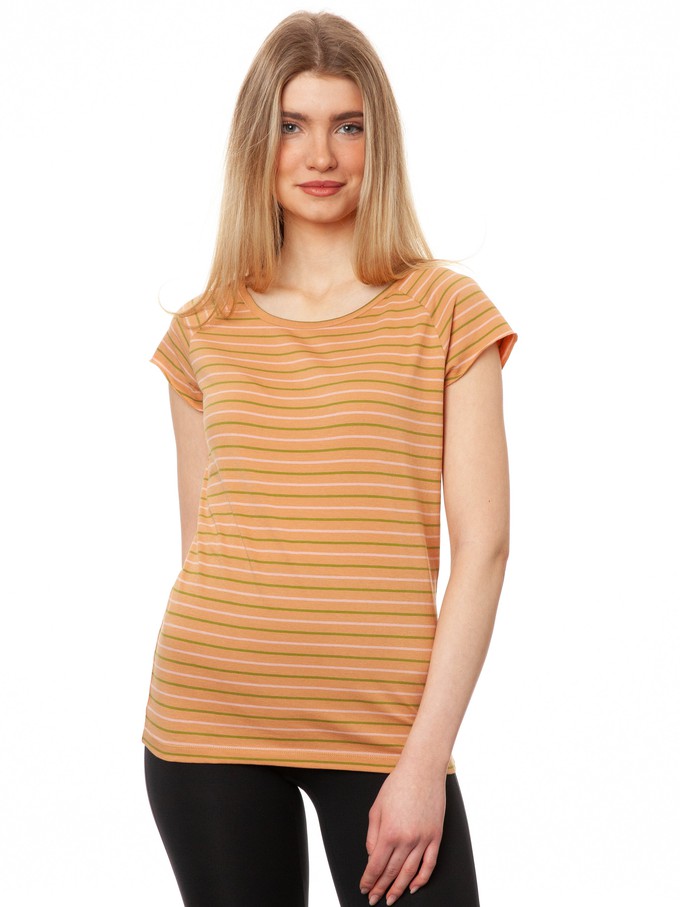 Cap Sleeve triple striped from FellHerz T-Shirts - bio, fair & vegan