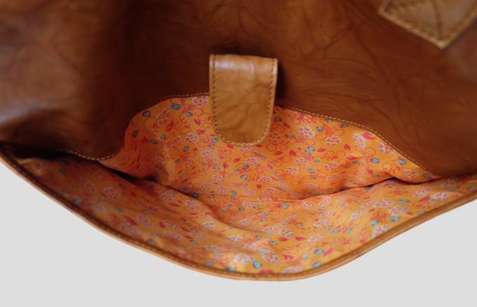 Ceci Tobacco Shoulder bag from FerWay Designs