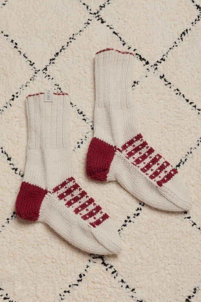 soft wool love socks from Fifth Origins